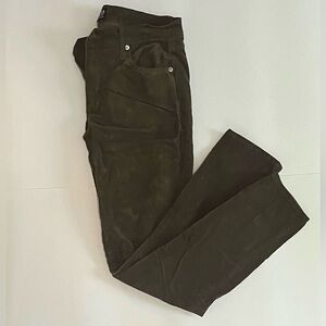 Green-Brown J. Crew Corduroys